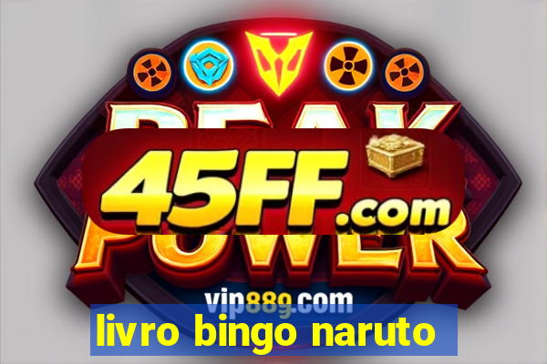 livro bingo naruto